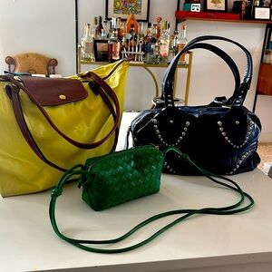 Longchamp, B Makowsky and Green Fab crossbody